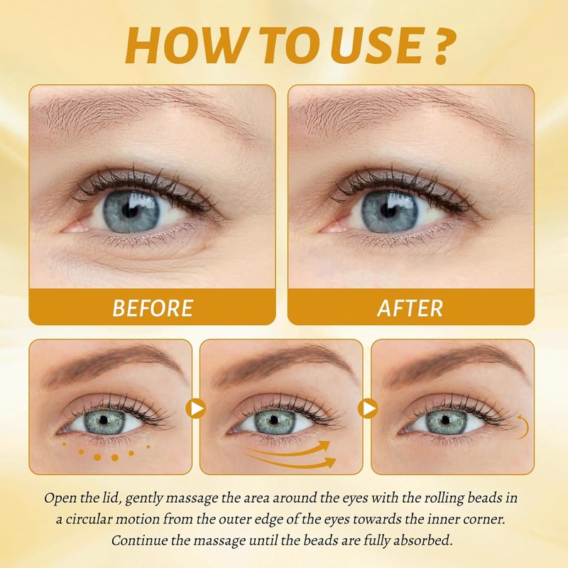 Lutein Eye Essence Oil - Anti-Wrinkle Serum for Dark Circles | 3PCS Set