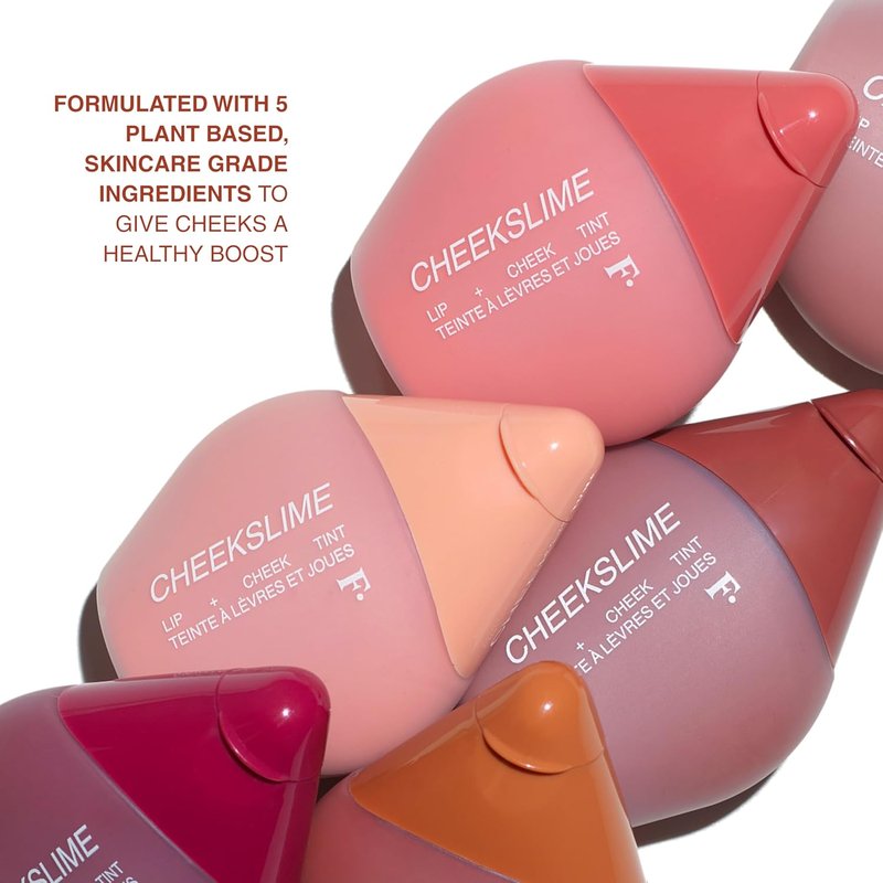 Freck Beauty Cheekslime Lip and Cheek Tint - Long-Lasting Liquid Cream Blush, Soft Rust, 15ml