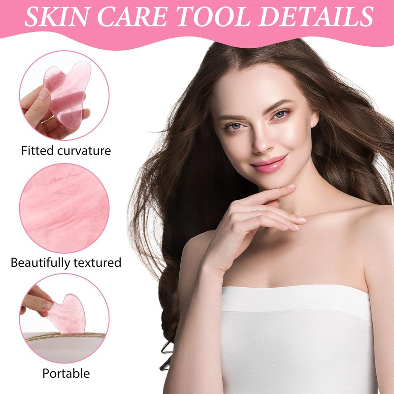 Tobeelec 48 Pcs Gua Sha Facial Tool Resin Gua Sha Massage Tool Heart Shaped Guasha Stone Guasha Board for Face Body Skin Massage Spa Acupuncture Prevent Wrinkles (Multi Colors)