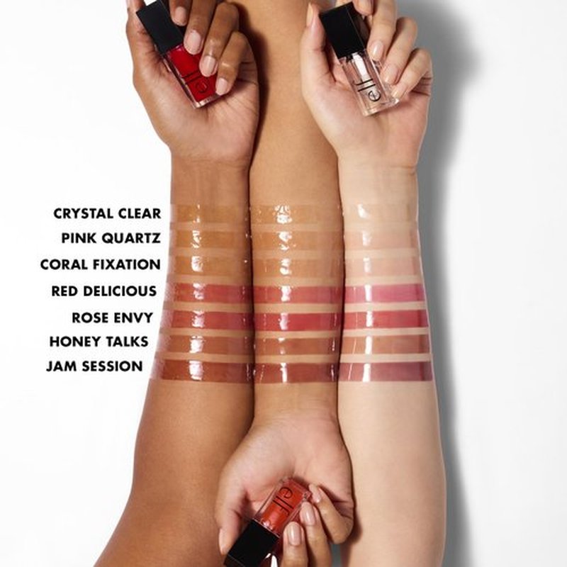 e.l.f. Glow Reviver Lip Oil, Nourishing Tinted Lip Oil For A High-shine Finish, Infused With Jojoba Oil, Vegan & Cruelty-free, Honey Talks