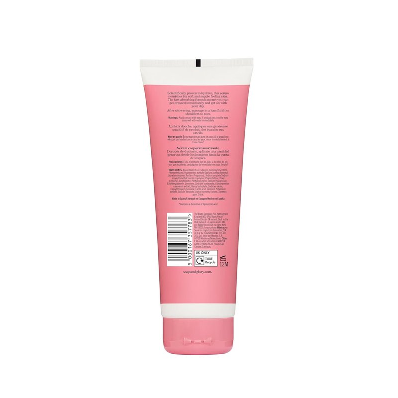 Hydrate Expectations Body Serum - Hyaluronic Acid Moisturizer | Lightweight, Fast Absorbing, Vegan (8.4 Fl Oz)