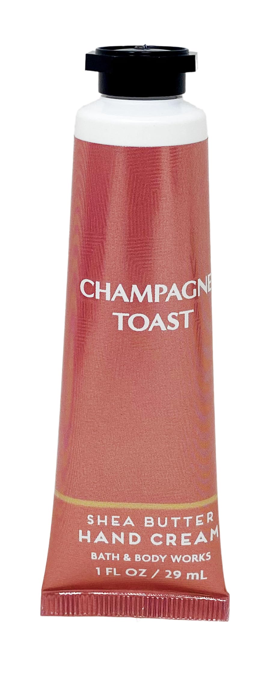 Bath & Body Works Champagne Toast - Duo Gift Set Travel Size - Hand Cream and Hand Gel Sanitizer With a Himalayan Salts Springs Sample Soap.