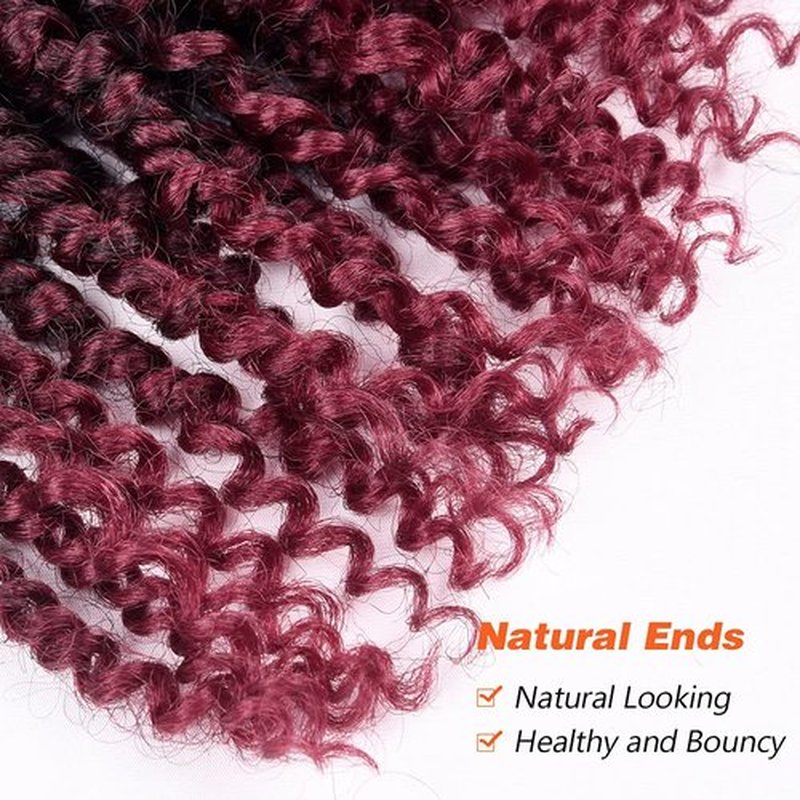 Silike Passion Twists Braiding Hair, Crochet Passion Twist (12 Roots per Pack, 6 Packs) Pre-twist Passion Twist Hair for Black Women (18 inch, TBUG)