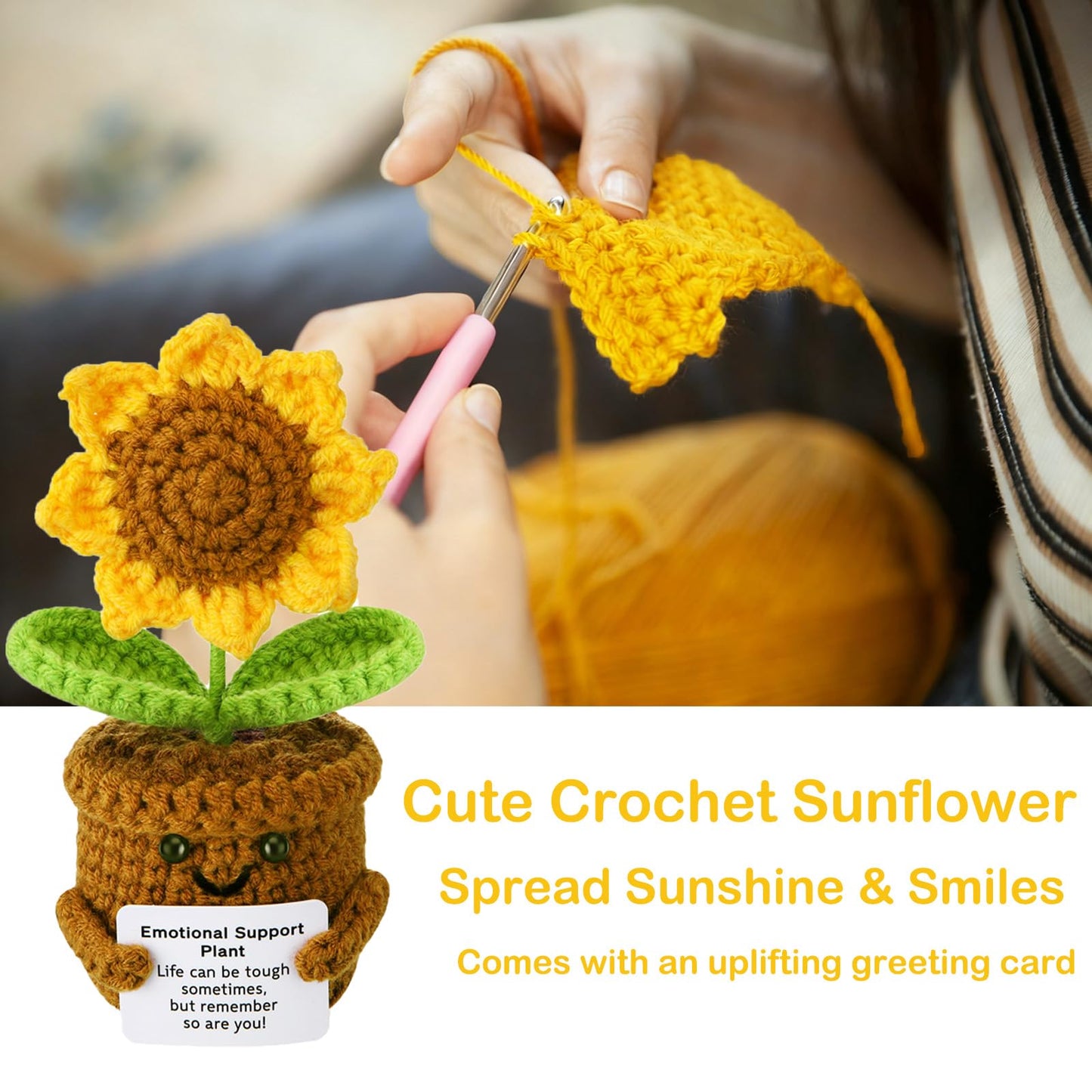 VELVINESTD Birthday Gifts for Women, Self Care Gift Baskets, Get Well Soon & Thinking of You Gift Set with Flannel Blanket & Sunflower for Mom, Her, Best Friend, Sister, Wife