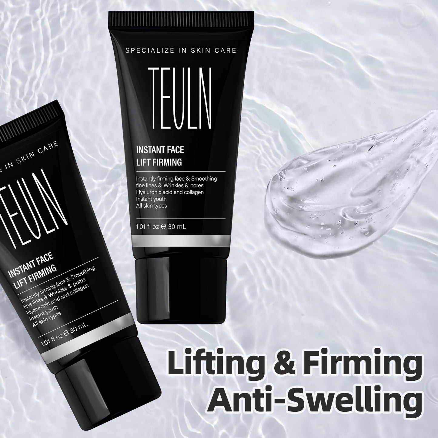 TEULN Instant Face Lift Cream,Instant Face Tightener, Smoothing Fine Lines, Wrinkles and Pores,face tightening and lifting