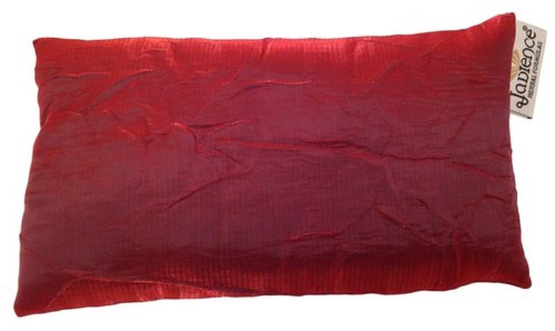 JADIENCE Lavender Eye Mask - RED: Soothing Eye Pillow for Stress & Tired Eyes! | Perfect Yoga Eye Bag | Best Eye Mask for Migraines