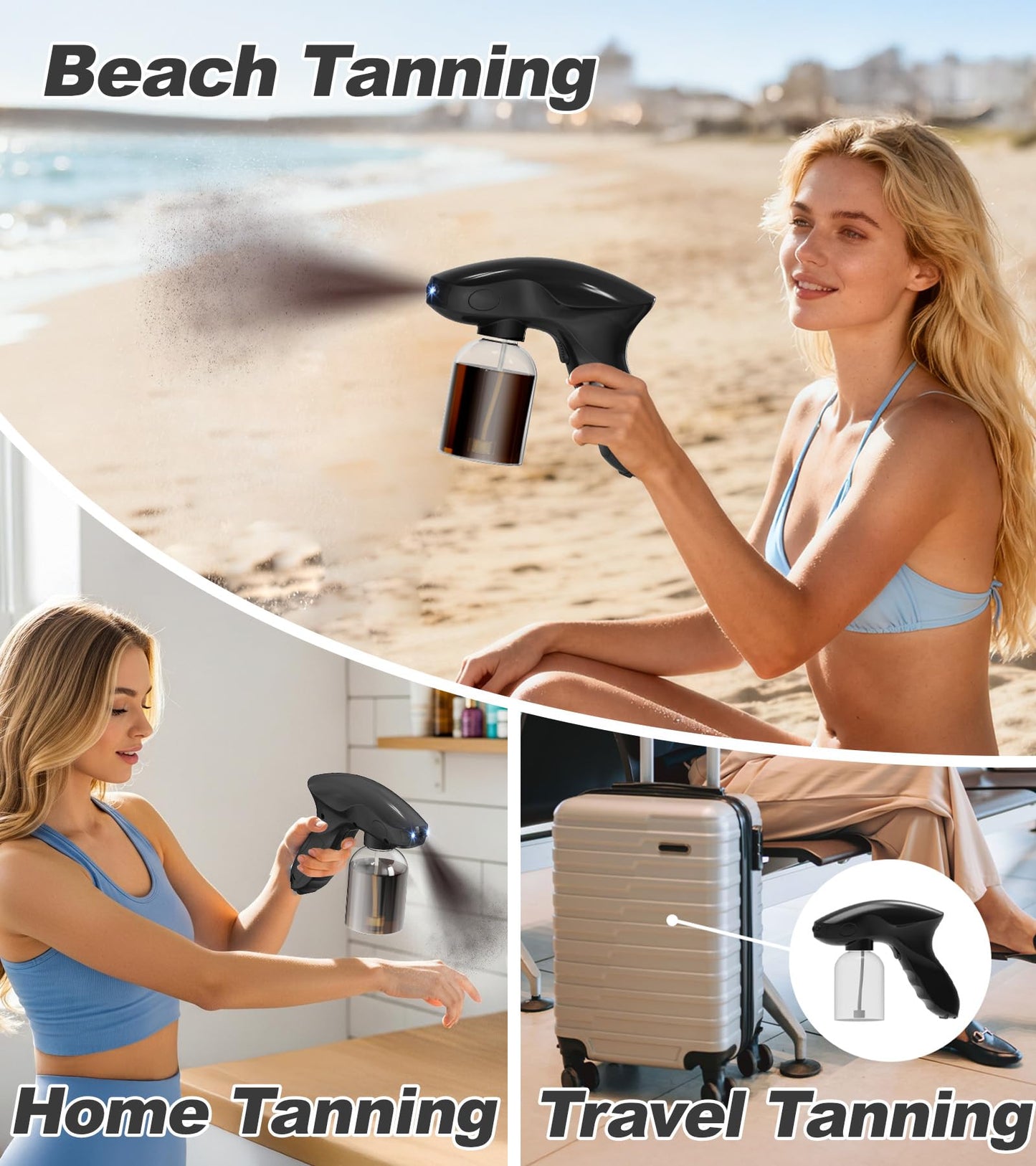 Spray Tan Machine, Gun, Even Spraying, Portable and Long Battery Time