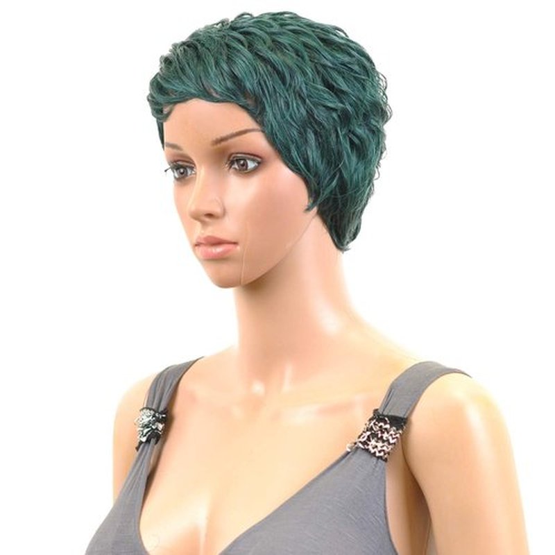INSTANT FASHION WIG Sensationnel Synthetic Hair Wig Anita (DARKTEAL)