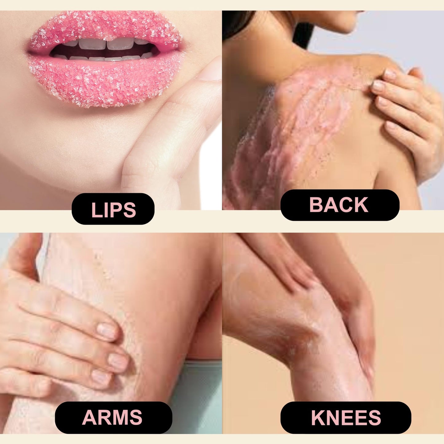Himalayan Salt Scrub, 220g Skin Balancing, Exfoliating Scrub, Scars & Stretch Marks - Deep Cleansing, Draws Out Impurities, Balances Oil, Skin Care Gift(Himalayan Scrub, 220g)