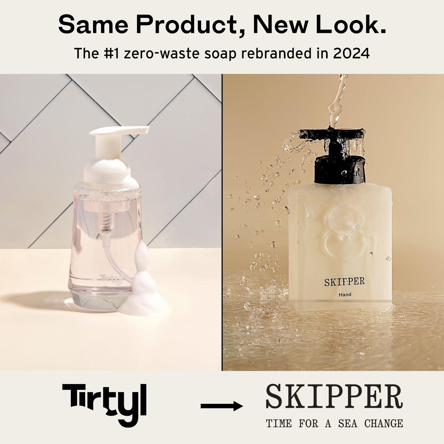 Skipper Foaming Hand Soap Tablet Refills - 12 Pack - 96 fl oz Total (12x 8 fl oz) - Compostable Packaging - Variety Fragrance Pack - Plastic-Free - Moisturizing