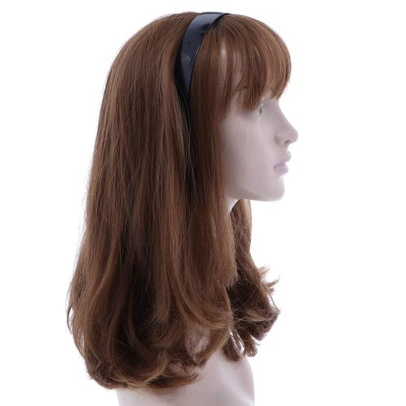One Dozen 1 Inch Navy Plastic Headbands with Teeth for Women andGirls (Motique Accessories)