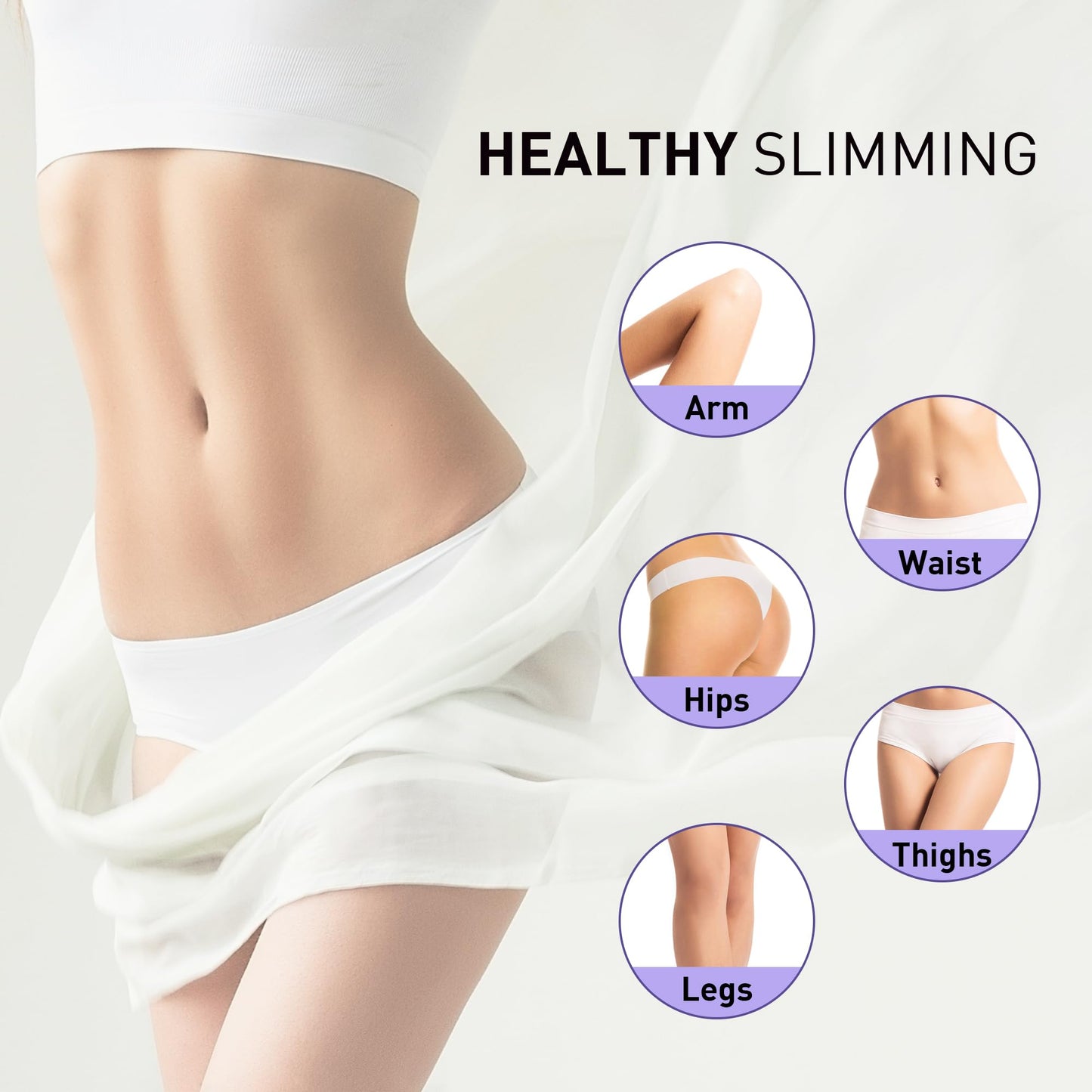 Belly Firming Cream for Skin Tightening: Enaskin Naturals Flat Cellulite Cream for Stomach & Thighs & Butt - Moisturizing Lifting Body Lotion for Women and Men - 120ML