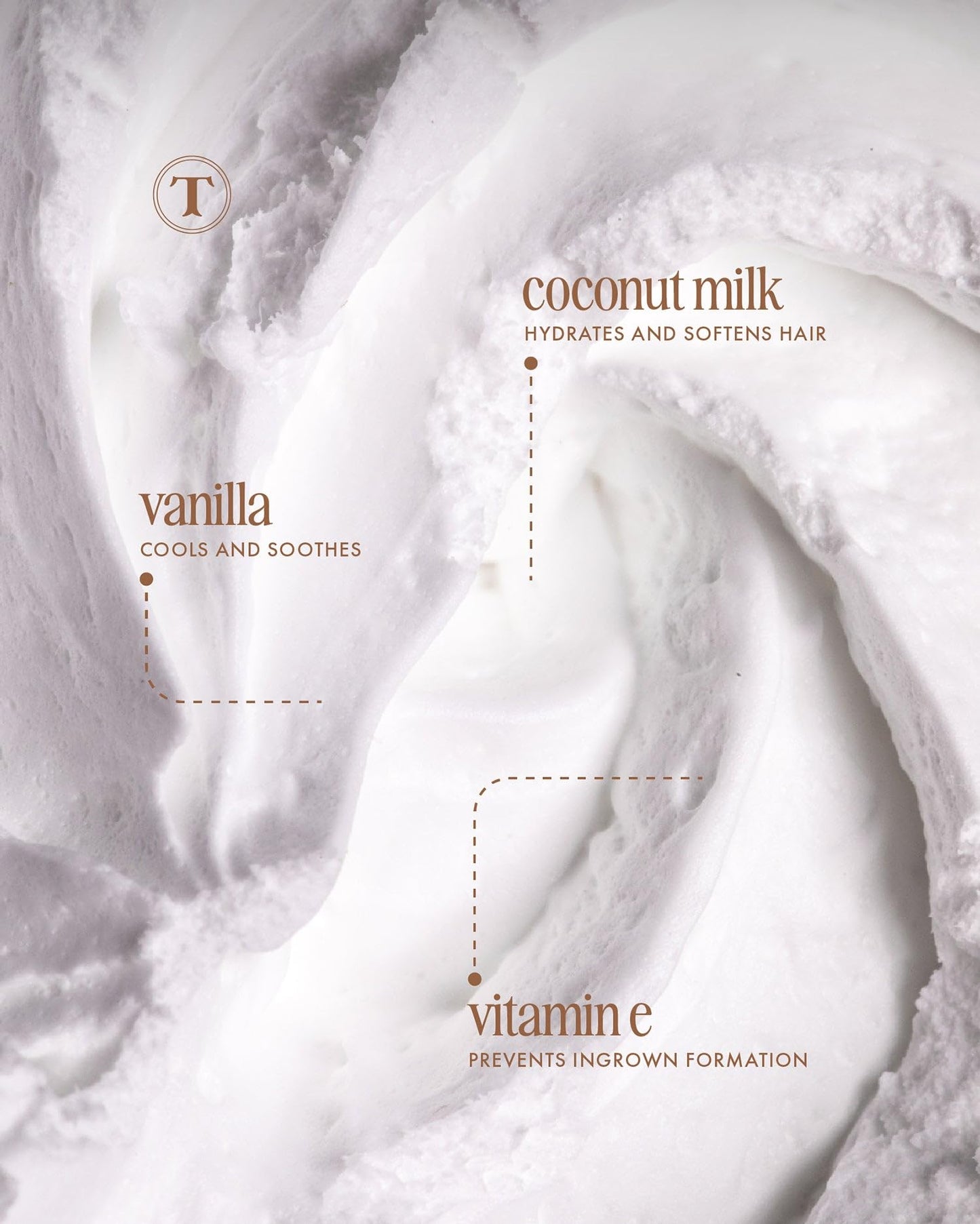 Truly Beauty Coco Cloud Luxury Shave Butter | Softens Hair & Fights Ingrowns | Infused with Coconut Milk, Mango Seed Butter & Argan Oil for Hydrated, Smooth Skin | Coconut & Vanilla Scent (2 Fl Oz)