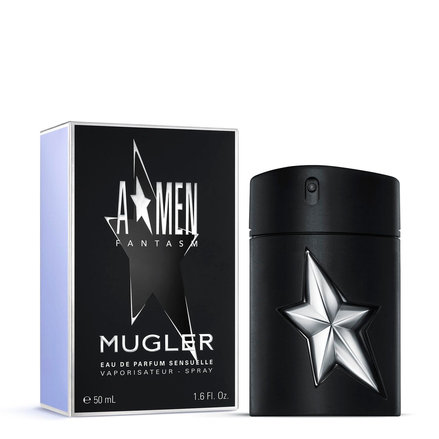 Mugler A*Men Fantasm - Eau de Toilette - Mens Cologne - With Citrus, Cocoa Accord, & Patchouili - Long Lasting Fragrance - 1.6 Fl Oz