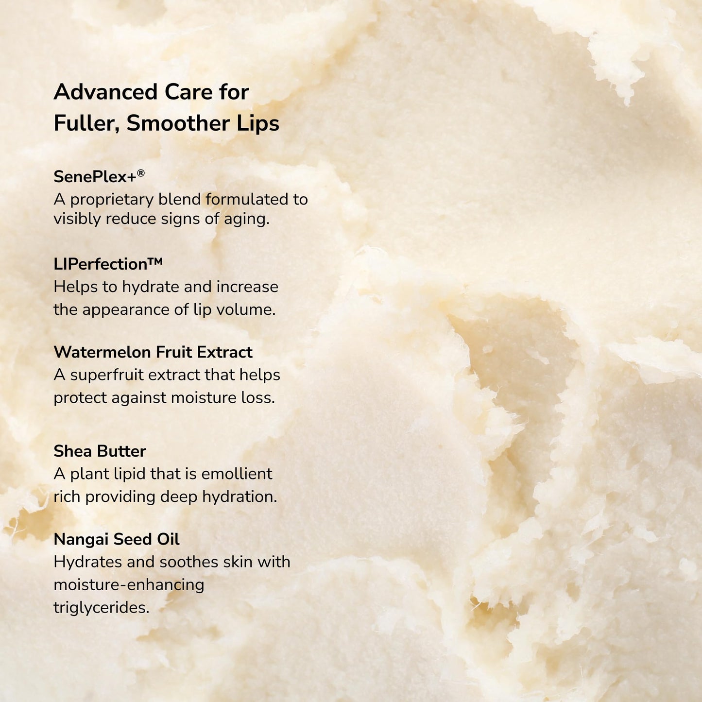 SeneGence Overnight Lip Mask, Soothe and Hydrate Lips for a Plumper and Softer Look to Reduce Fine Lines and Wrinkles with Shea Butter, Vegan, Gluten-Free, Paraben-Free