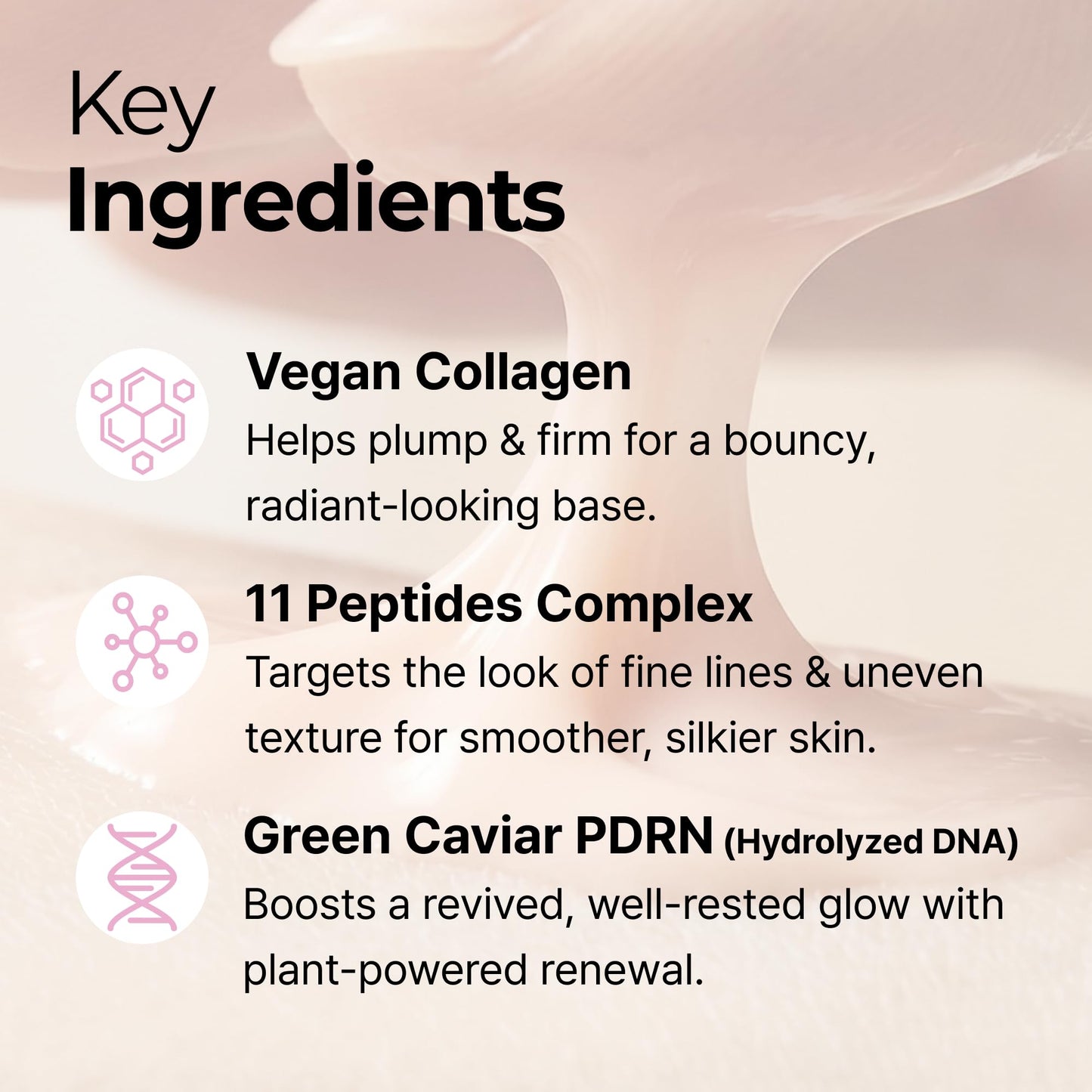 VARUZA Triple Lift Radiance Serum 50 ml Vegan Collagen 11 Peptides Vegan PDRN 1ea