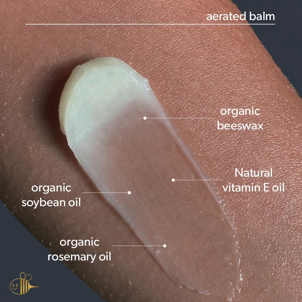 Waxelene Multipurpose Ointment Travel Tube, Organic Aerated Balm the Petroleum Jelly Alternative Soothing Botanical Eczema Dry Skin Face Moisturizer