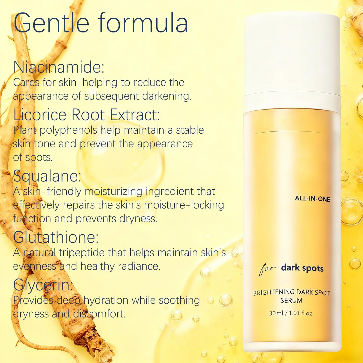 Face & Body Dark Spot Remedy Serum - Natural Solution to Fade Acne Scars, Age Spots, Sun Spots and Hyperpigmentation for Clear, Glowing Skin (01)
