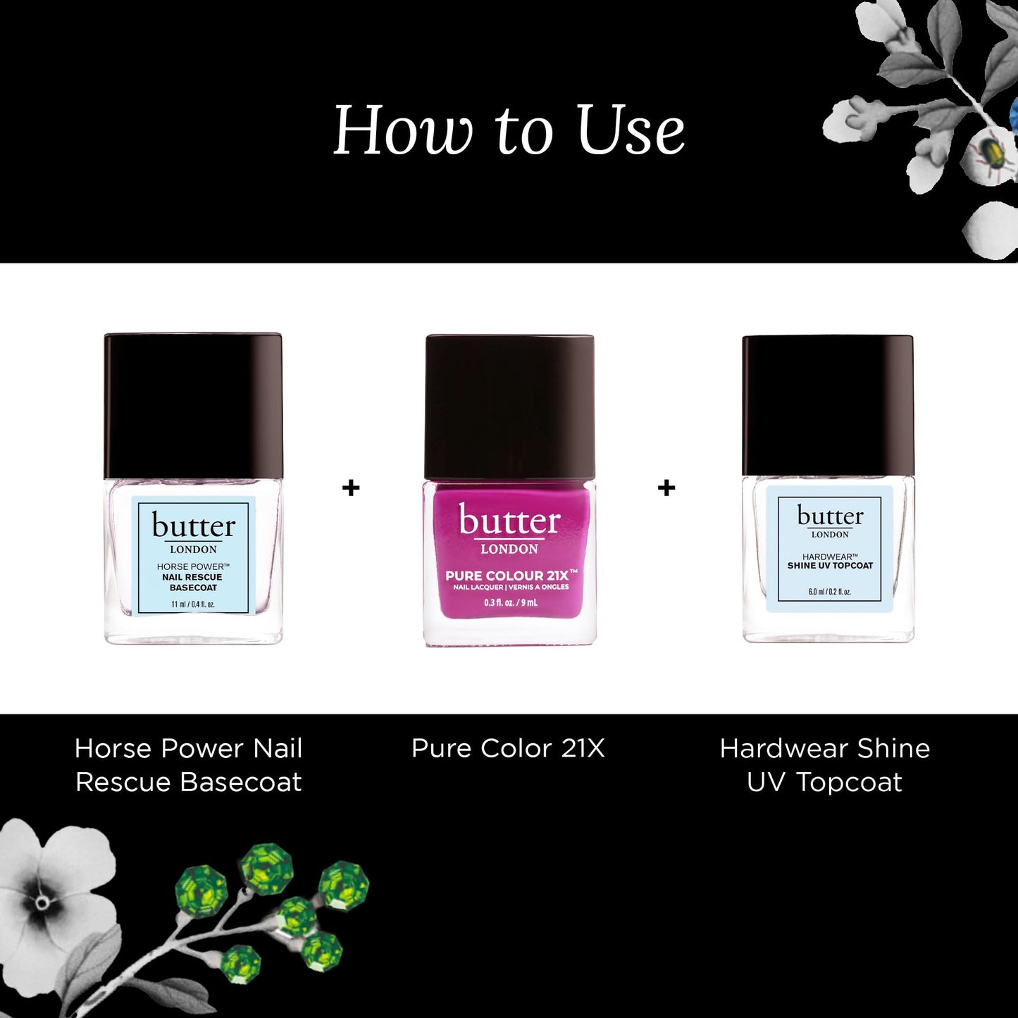butter LONDON PC21X Nail Lacquer Polish, Bubbly Rose - Fast-Drying, Long Lasting Gel-Like Finish & Chip-Resistant Nail Lacquer Helps Protects & Strengthens Nails - Vegan & Cruelty-Free
