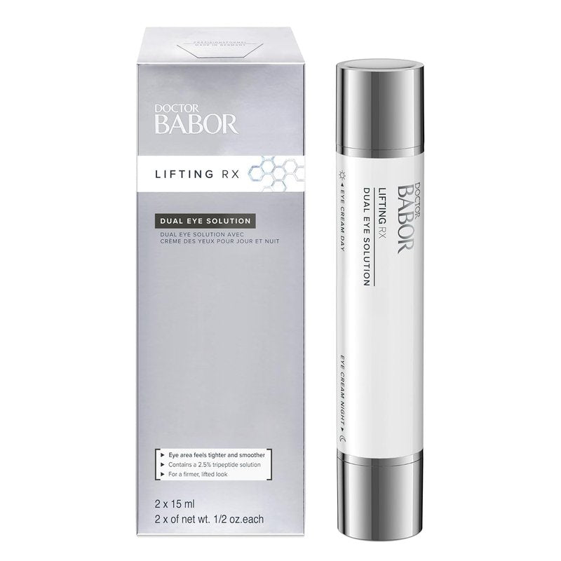 Lifting Rx Dual Eye Solution - Morning & Night Eye Cream | Smooths, Firms & Reduces Dark Circles
