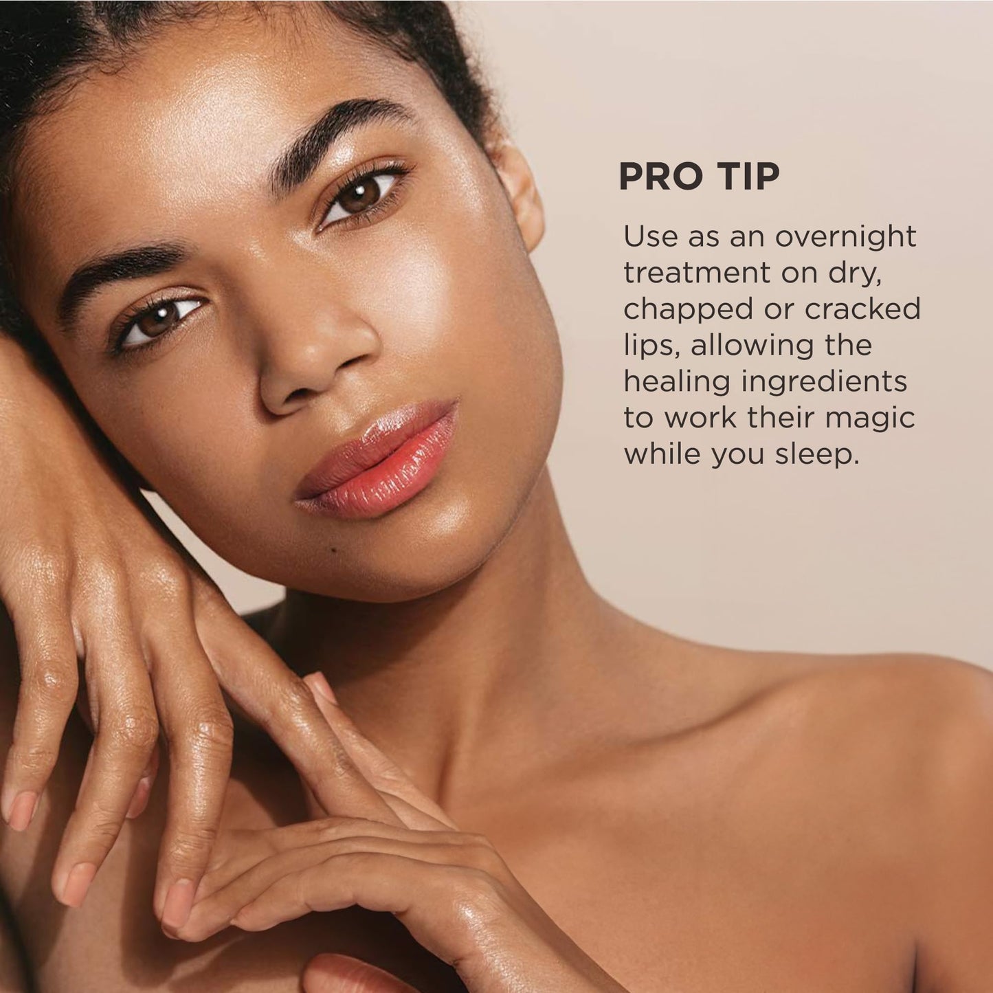 OSMOSIS Repair Lip Therapy, Tinted Gloss, Hydration, Naturale, 0.34 Oz