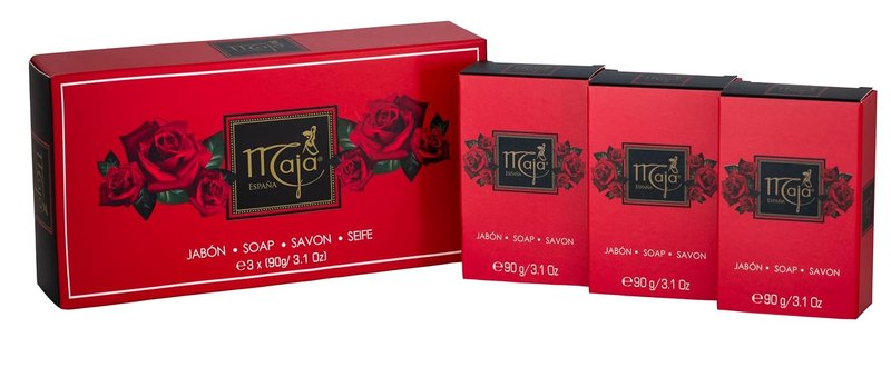 Perfumed Bar Soap Set - Moisturizing Body Wash Bars with Beautiful Scents | 3 Bars, 3.1 Oz Each