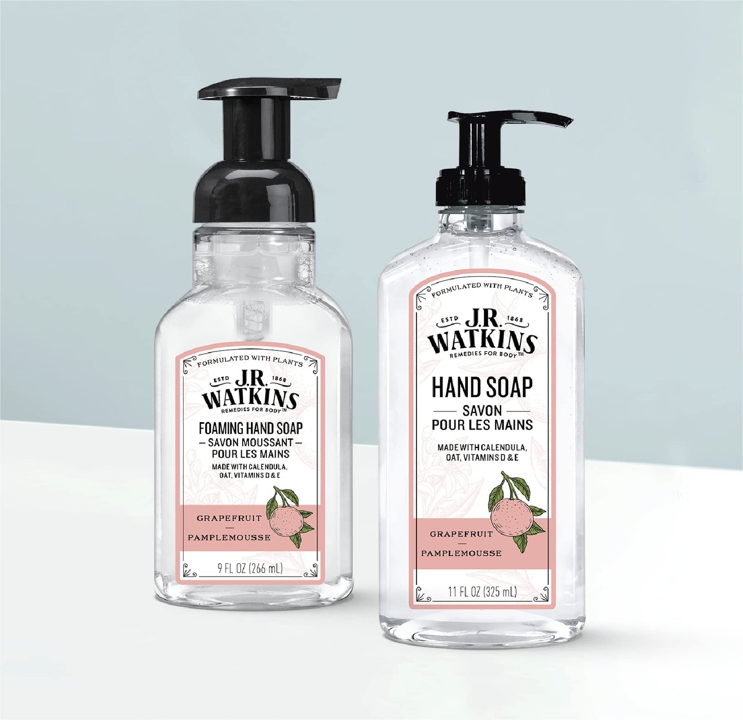 J R Watkins Foaming Grapefruit Hand Soap(9 Oz)