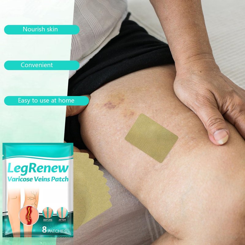 Varicose Veins Patch - 2PCS Natural Treatment for Legs | All Skin Types