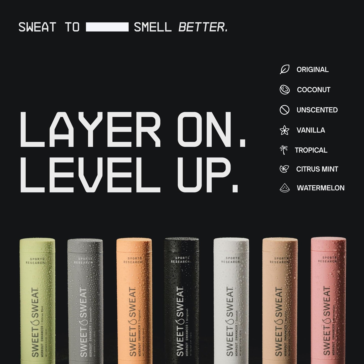Sweet Sweat­® 'Workout Enhancer' Gel, Coconut - 6.4oz Stick