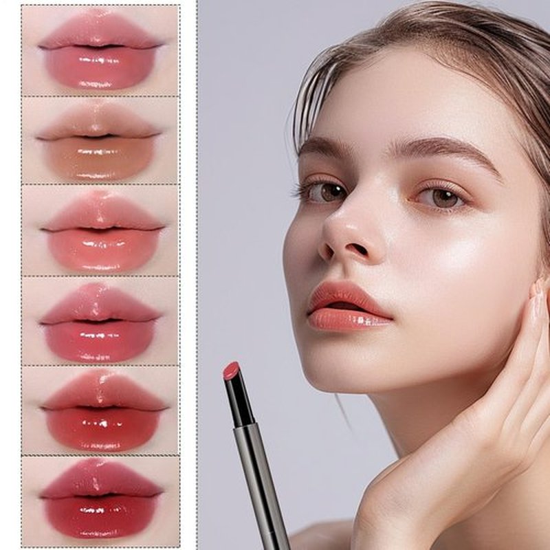 Aztk Meltykiss Jelly Gloss Lipstick | 6-PACK Jelly Lip Gloss | Waterproof Aztec Jelly Lipstick for Moisturizing and Nourishing | Long Lasting Non-Fading Non-Stick Lip Balm Makeup for Women