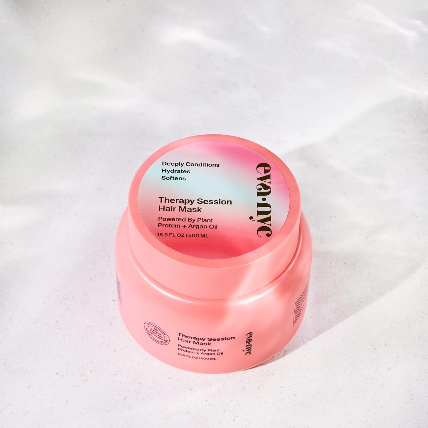 Eva NYC Therapy Session Hair Mask | Deep Conditioning Hair Mask | Made With Argan Oil and Plant Protein To Hydrate Hair | 16.9 fl oz