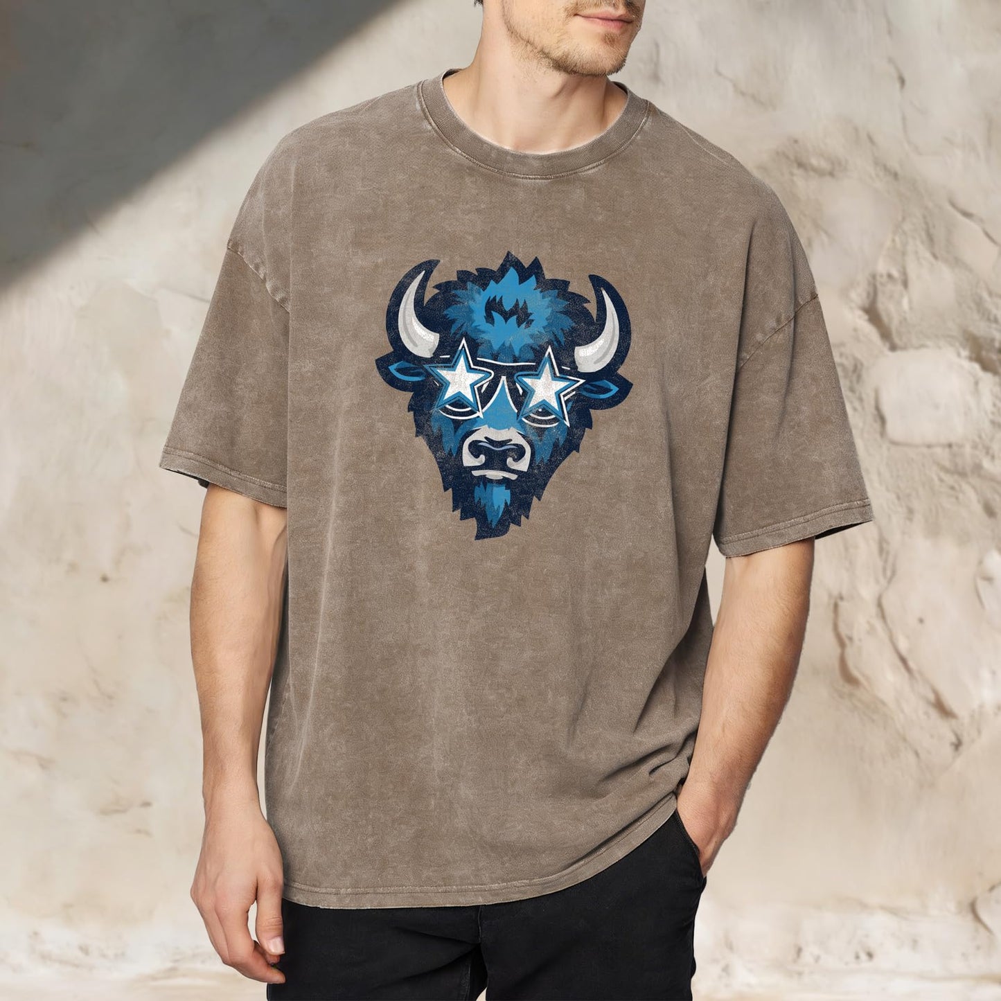domirica Summer Gym Mens Oversized T Shirt Solid Brown Cotton Washed Graphic Tees Men Big and Tall 2026 Casual Men's Clothing Breathable Tshirts,3XL