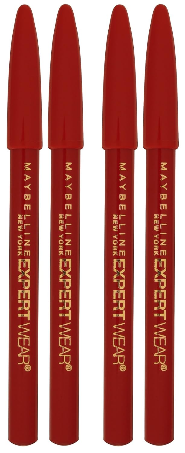 Maybelline Expert Eyes Twin Brow & Eye Pencil, Dark Brown [102], 0.06 oz (Pack of 6)