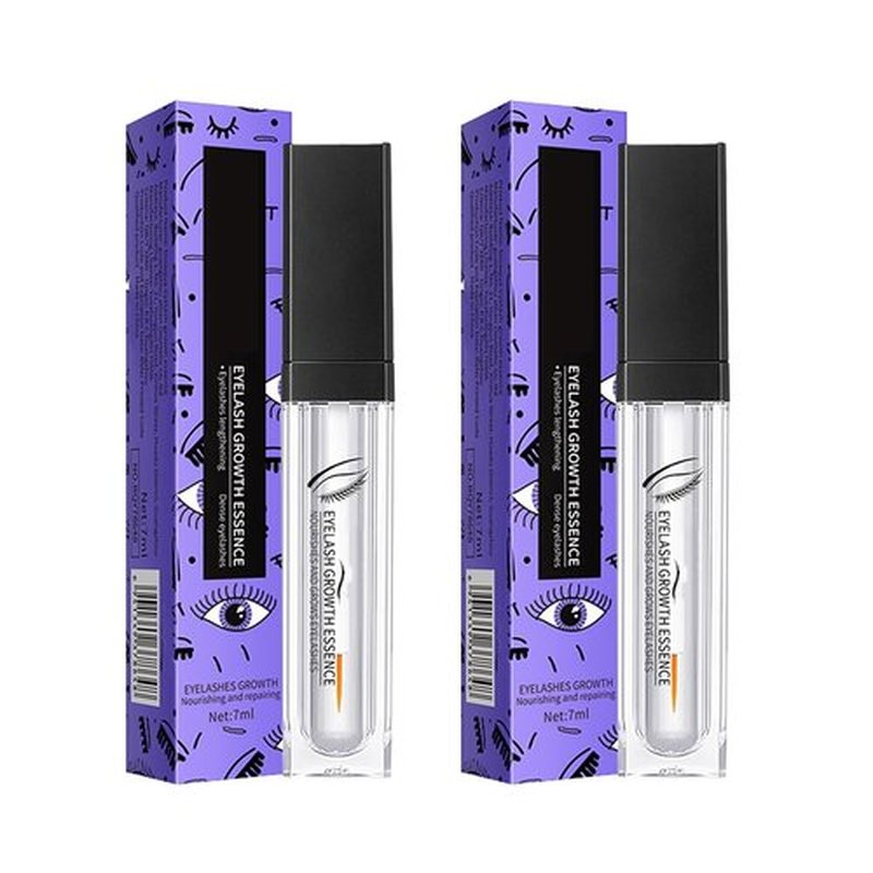 Lashlux Pro Eyelash Growth Serum, Lash Serum, Captivasy Growth Serum, Lash Enhancing Serum, Nourishing Liquid, Lash Boost Serum for Longer Fuller Thicker Lashes & Brows, More Curly (2pcs)