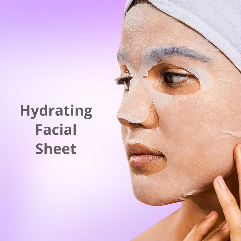 Lavender Sheet Mask - Hydrating & Moisturizing Face Mask for Anti-Aging | Korean Skincare - 1 Pc