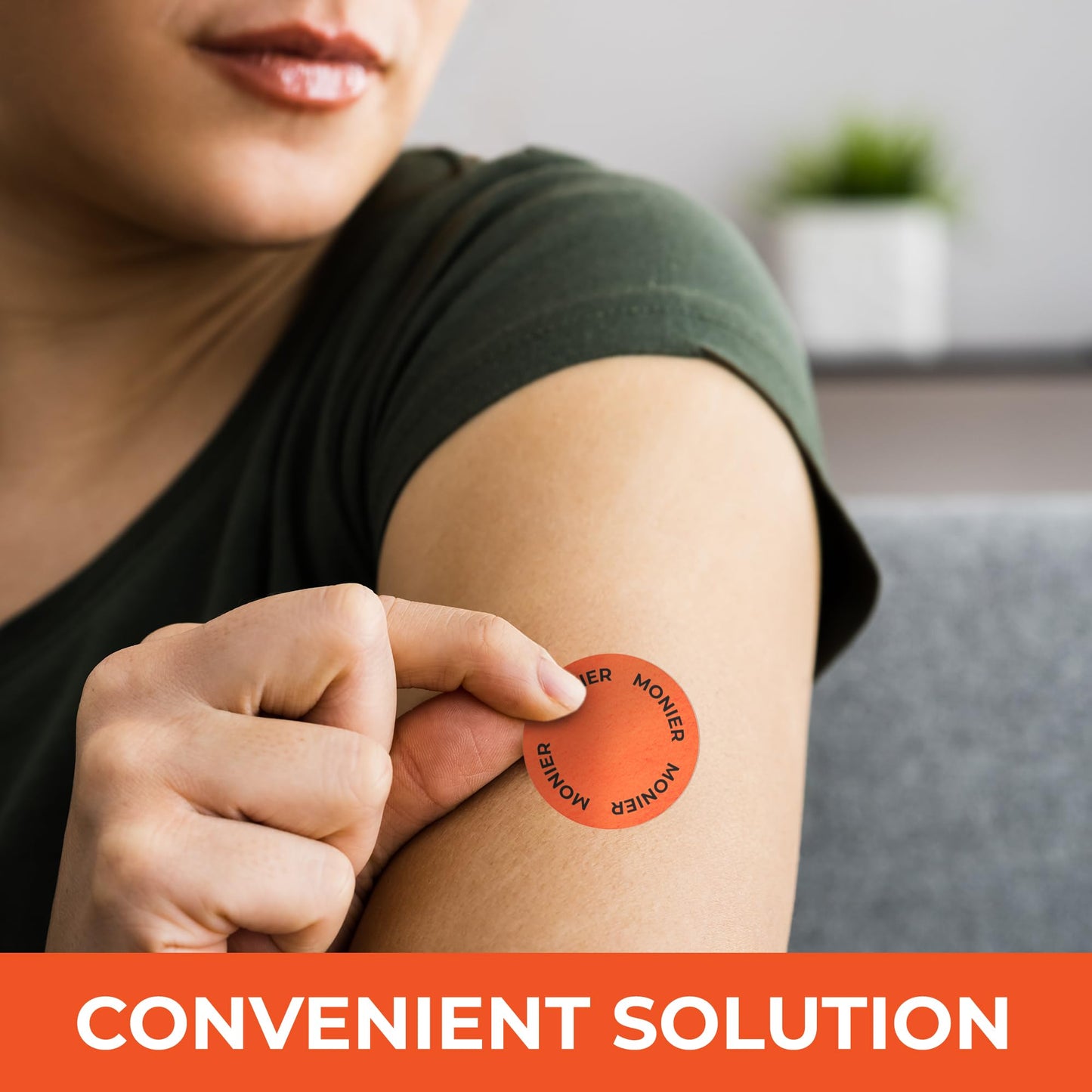 MONIER NAD Patches for Women & Men | NAD+ Patch for Energy & Healthy Aging | with CoQ10 & Nicotinamide | 60 Day Supply