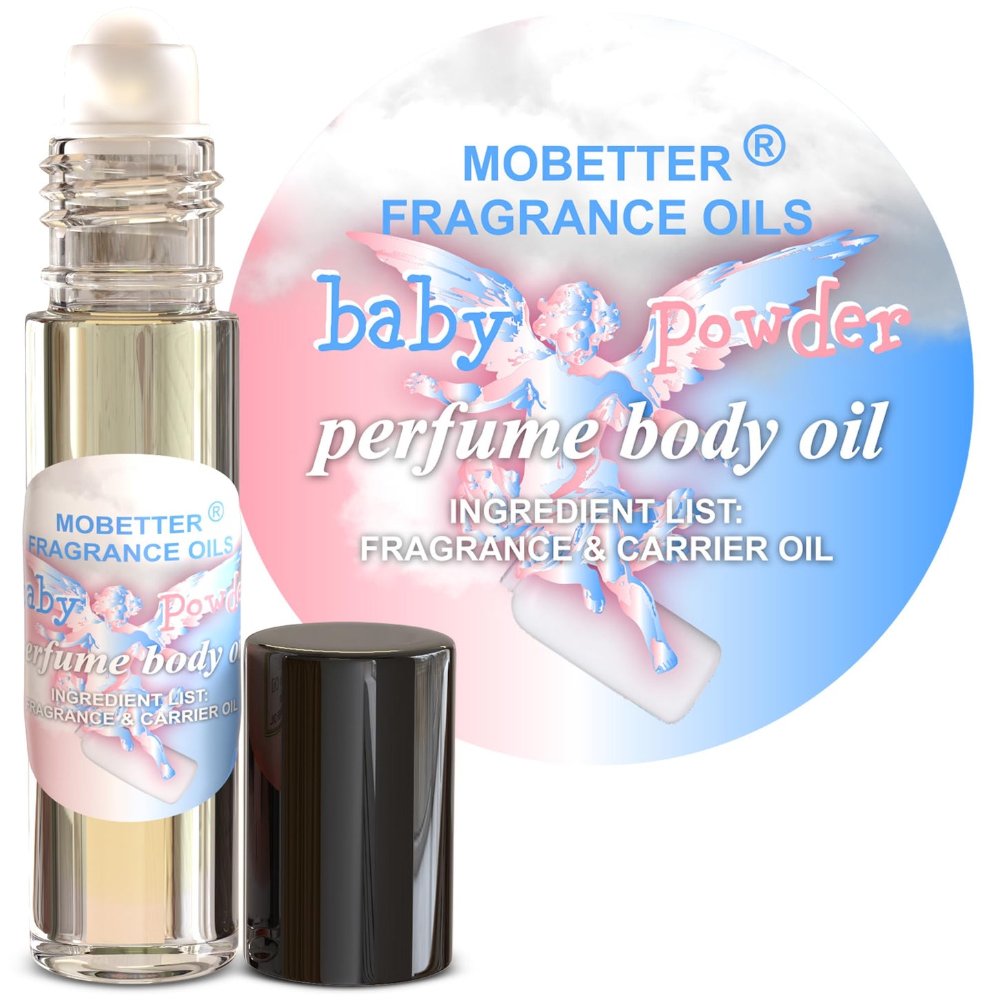 MOBETTER FRAGRANCE OILS – Powder Collection | Long-Lasting Perfume Body Oil
