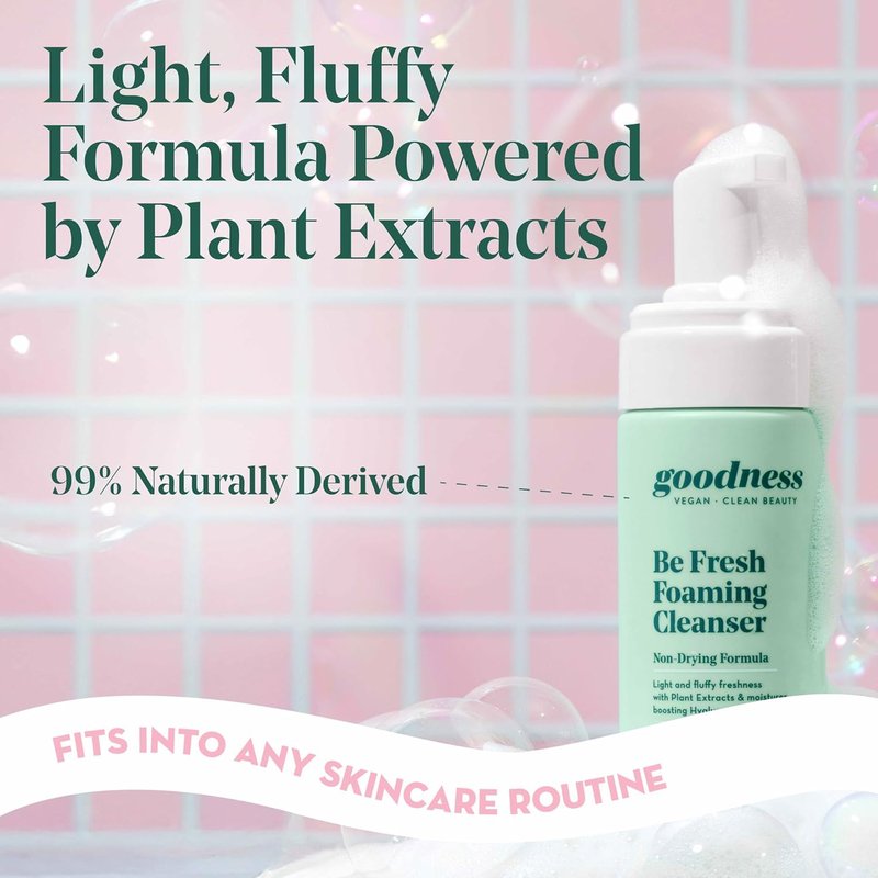 Foaming Cleanser - Hydrating Face Wash with Hyaluronic Acid & Avocado Oil | Gentle for Oily & Combo Skin - 5 fl oz