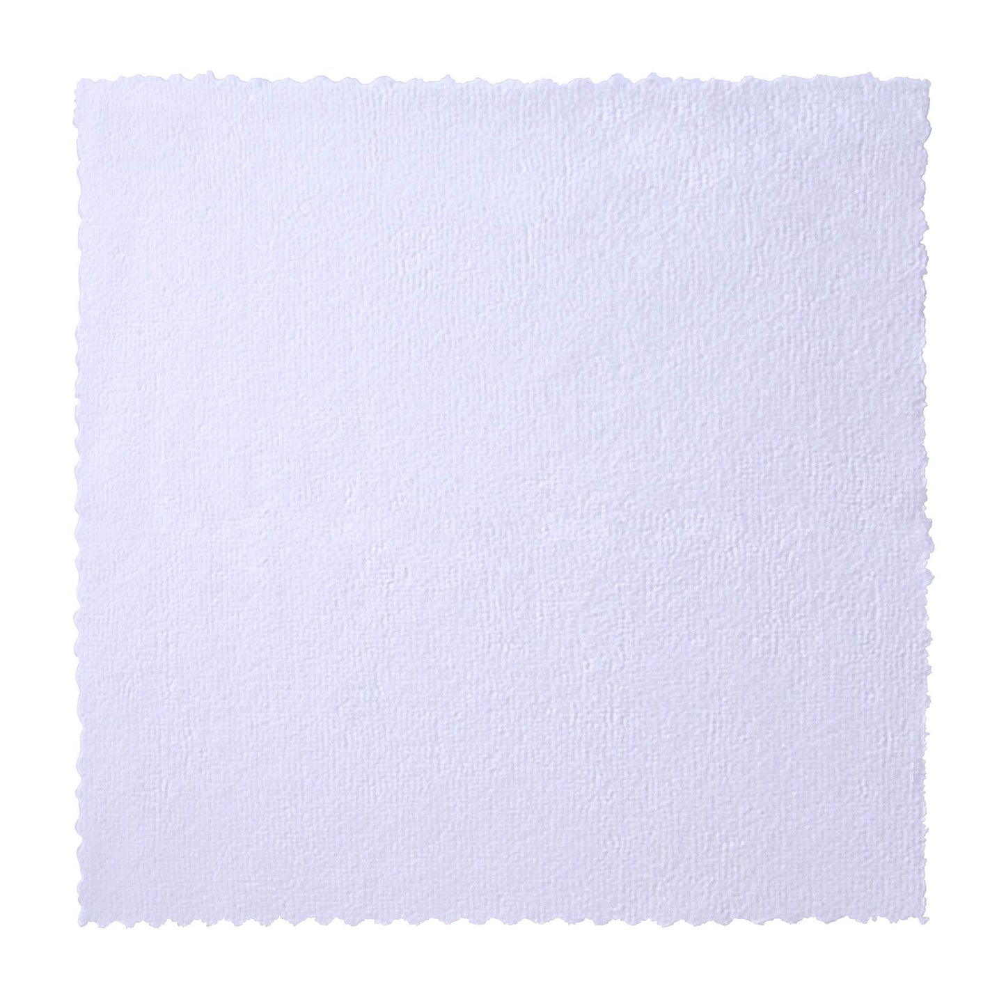 Eurow 200GSM Microfiber Cleaning and Drying Cloths with Dispenser Box, Reusable, Streak-Free, Scratch-Free, Ultra Absorbent, Edgeless for All Surface Types, 12x12in, 50-Pack, White