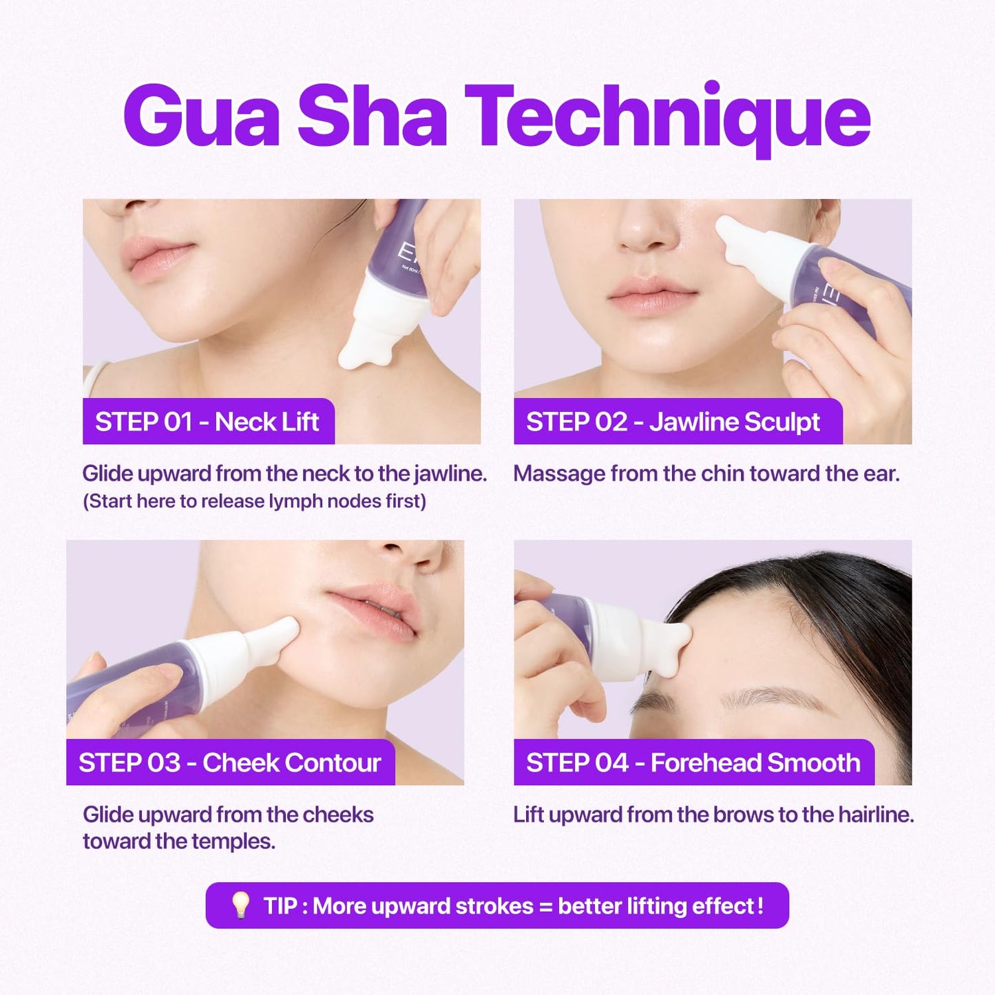 Eiom Botide Copper Peptide Sculpting Serum with Built-In Ceramic Gua Sha | 20 Peptides + 8-Type Hyaluronic Acid, Eye Area, Jawline & Neck Firming Care, Retinol-Free Korean Skin Care (2.02 fl oz)