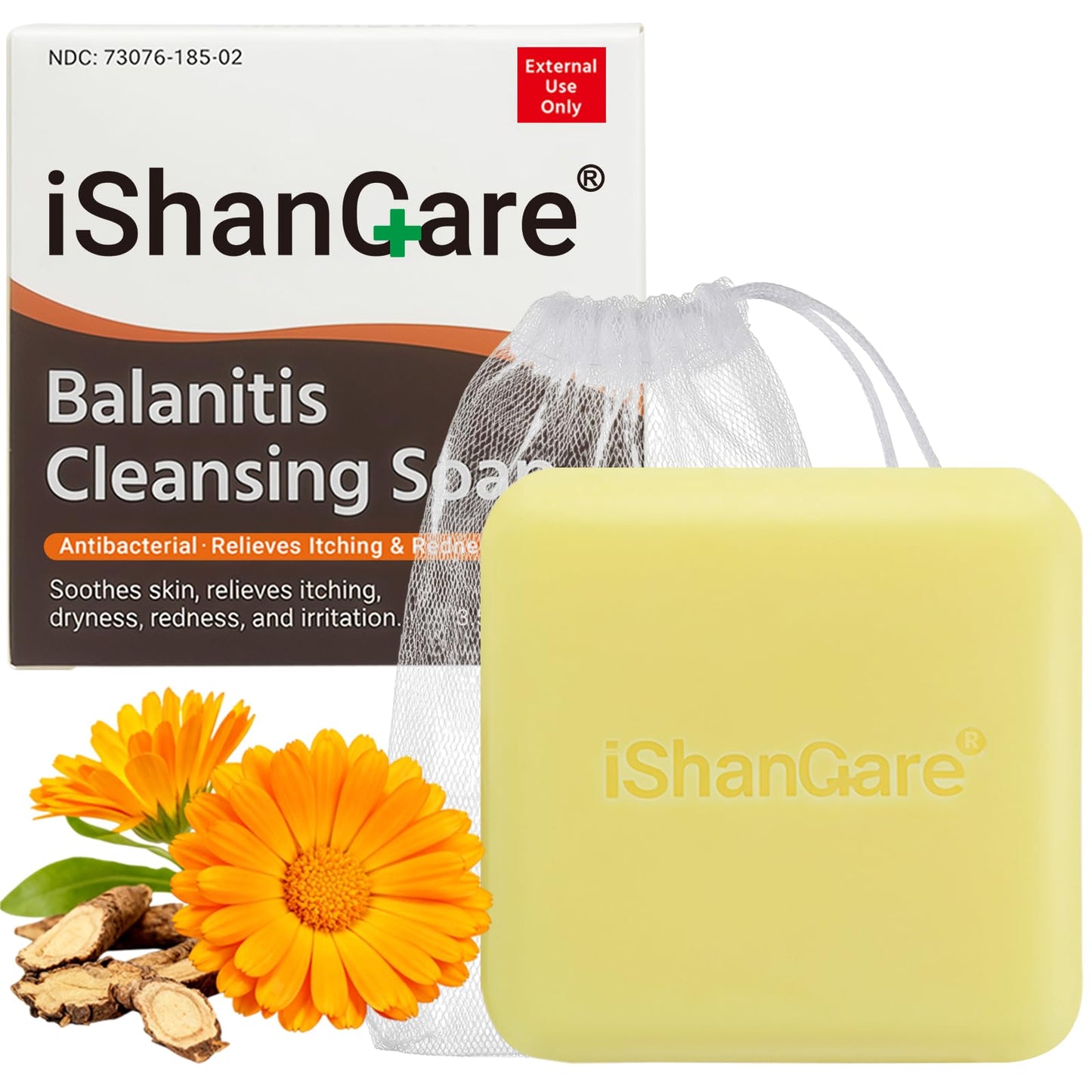 ishancare Balanitis Soap for Men 5.64oz