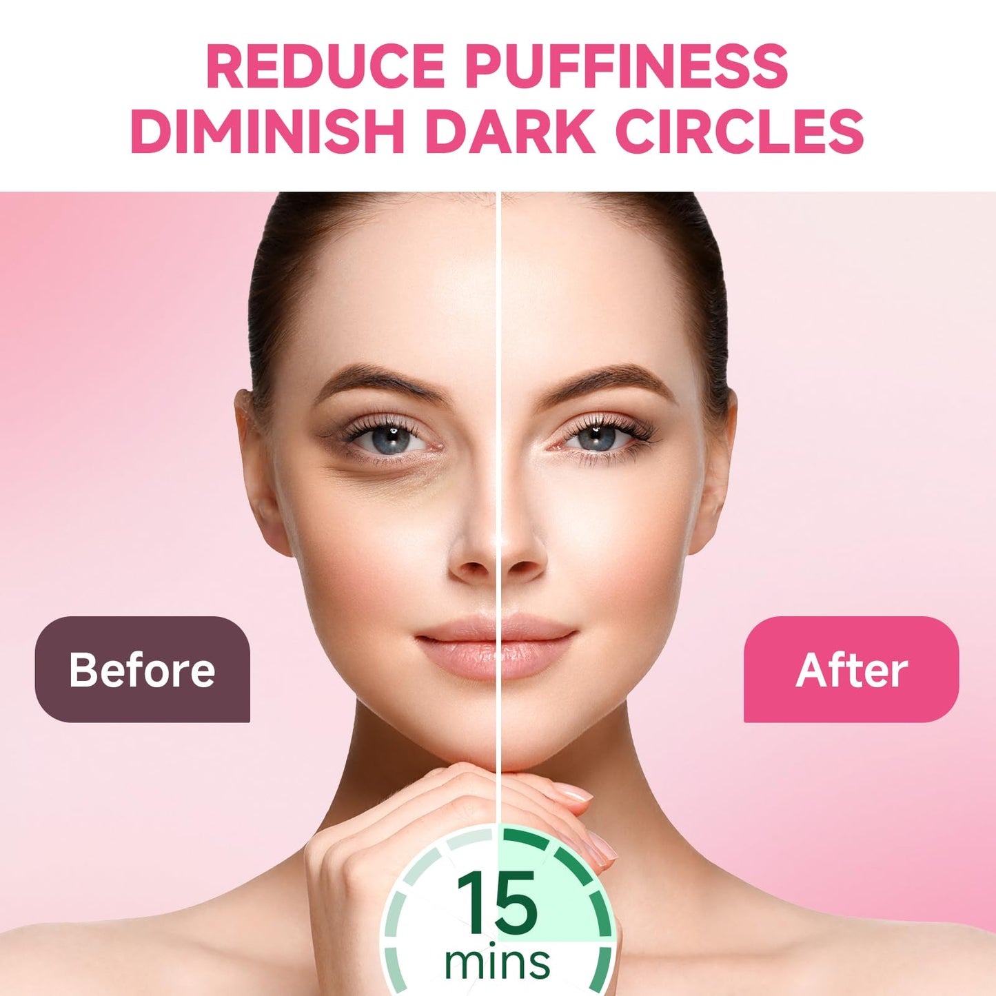 POSTA 20Pairs/40Pcs Collagen Under Eye Patches, Glitter Under Eye Mask for Dark Circles and Puffiness, Hydrating Eye Skincare Reduce Wrinkles and Fine Lines, Eye Gels Pads for Beauty Personal Care