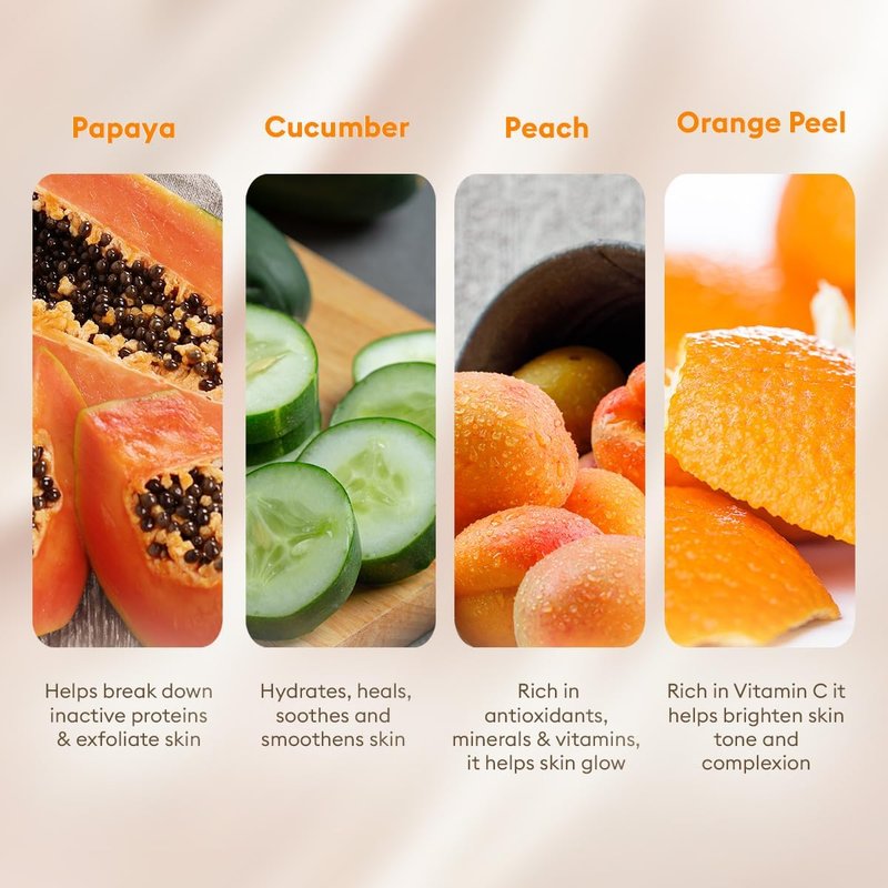 Papaya Fruit Facial Kit - Nourishing Skincare Treatment | 60g for Radiant Skin