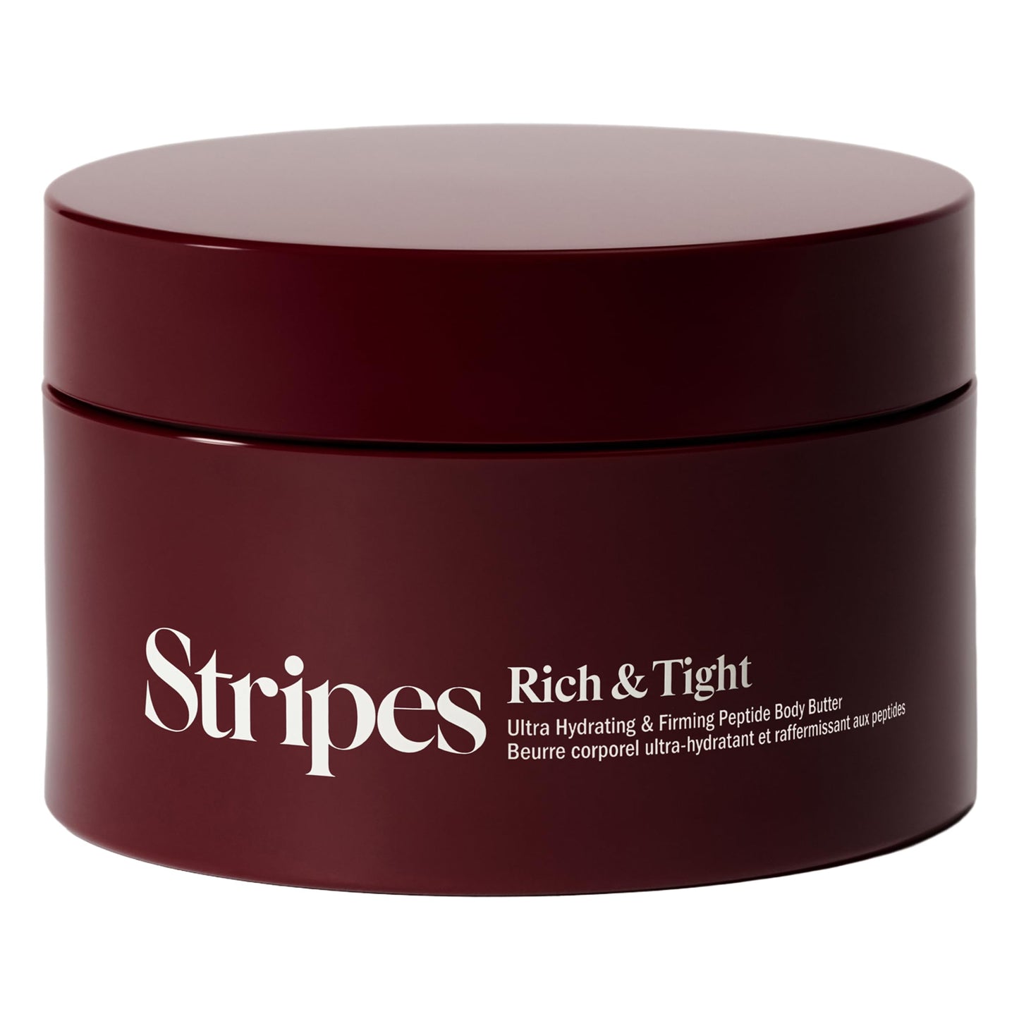 STRIPES Beauty (by Naomi Watts) - Rich & Tight Ultra Hydrating & Firming Peptide Body Butter with Ectoine and Squalane, Improves Skin Firmness, Texture and Tone, 16.48 oz