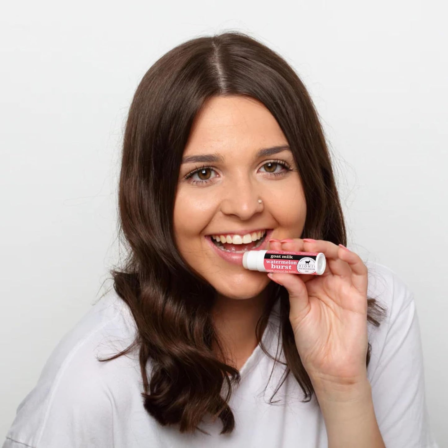 Dionis - Goat Milk Skincare Scented Lip Balm, Set of 6 (0.28 oz), Moisturize Dry and Chapped Lips, Cruelty-free and Paraben-free (Vanilla Bean)