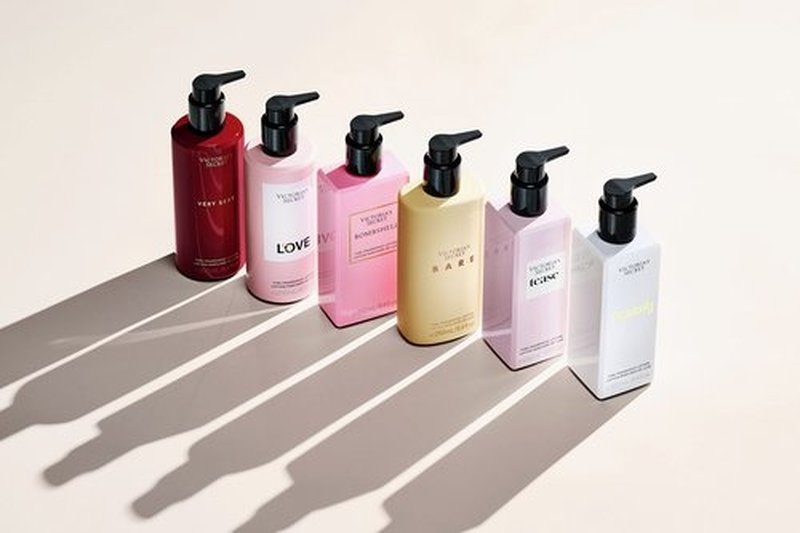 Victoria's Secret Bare Fragrance Lotion, Notes of Australian Sandalwood, Mandarin Madagascar & Egyptian Violet, Scented Body Lotion for Women (8.4 oz)