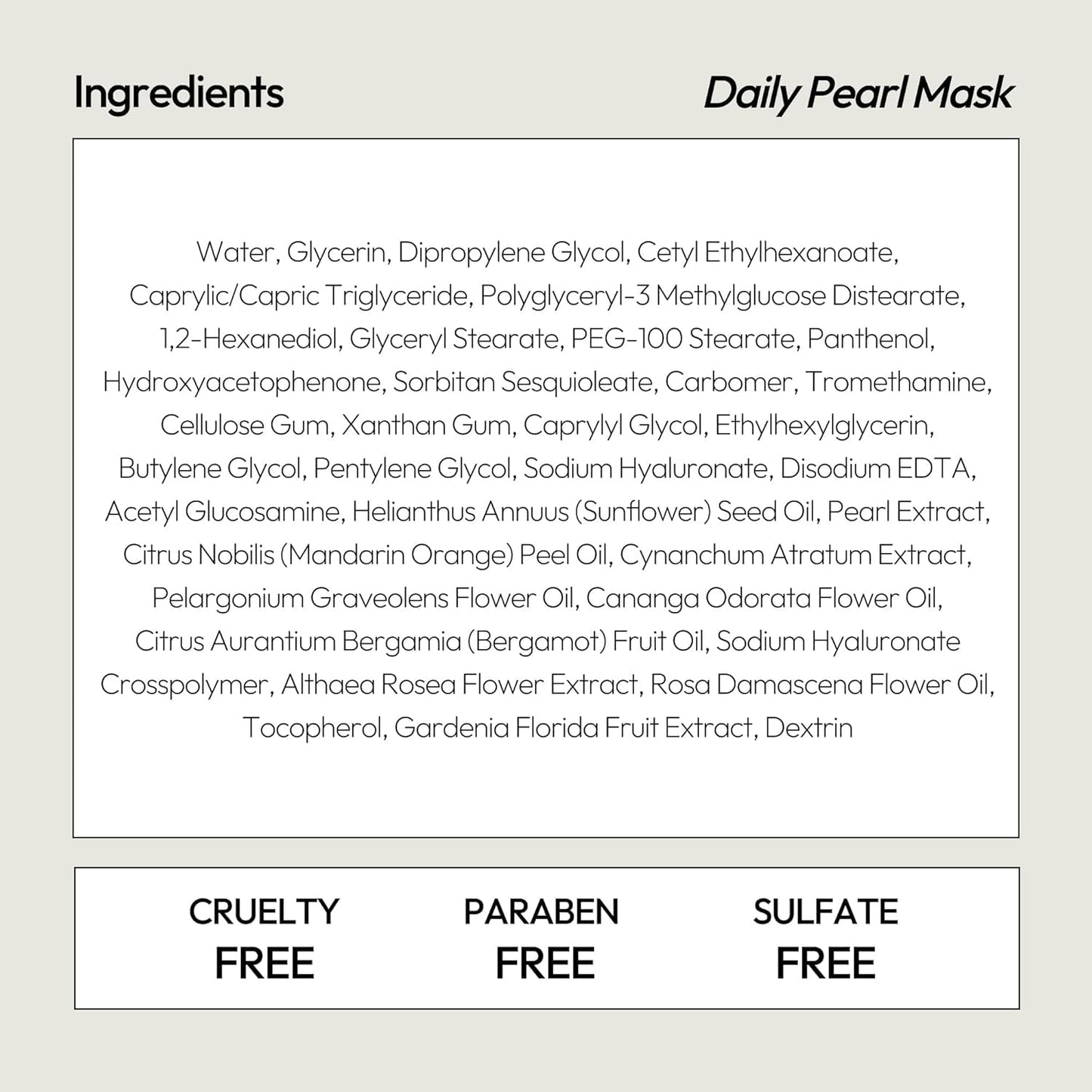 LAPCOS K Beauty Pearl Sheet Mask - Revitalizing & Refining Face Masks with Rice Ferment - Refines Uneven Texture & Dark Spots - Breathable Eucalyptus-derived Tencel Sheet Korean Skin Care (Pack of 10)