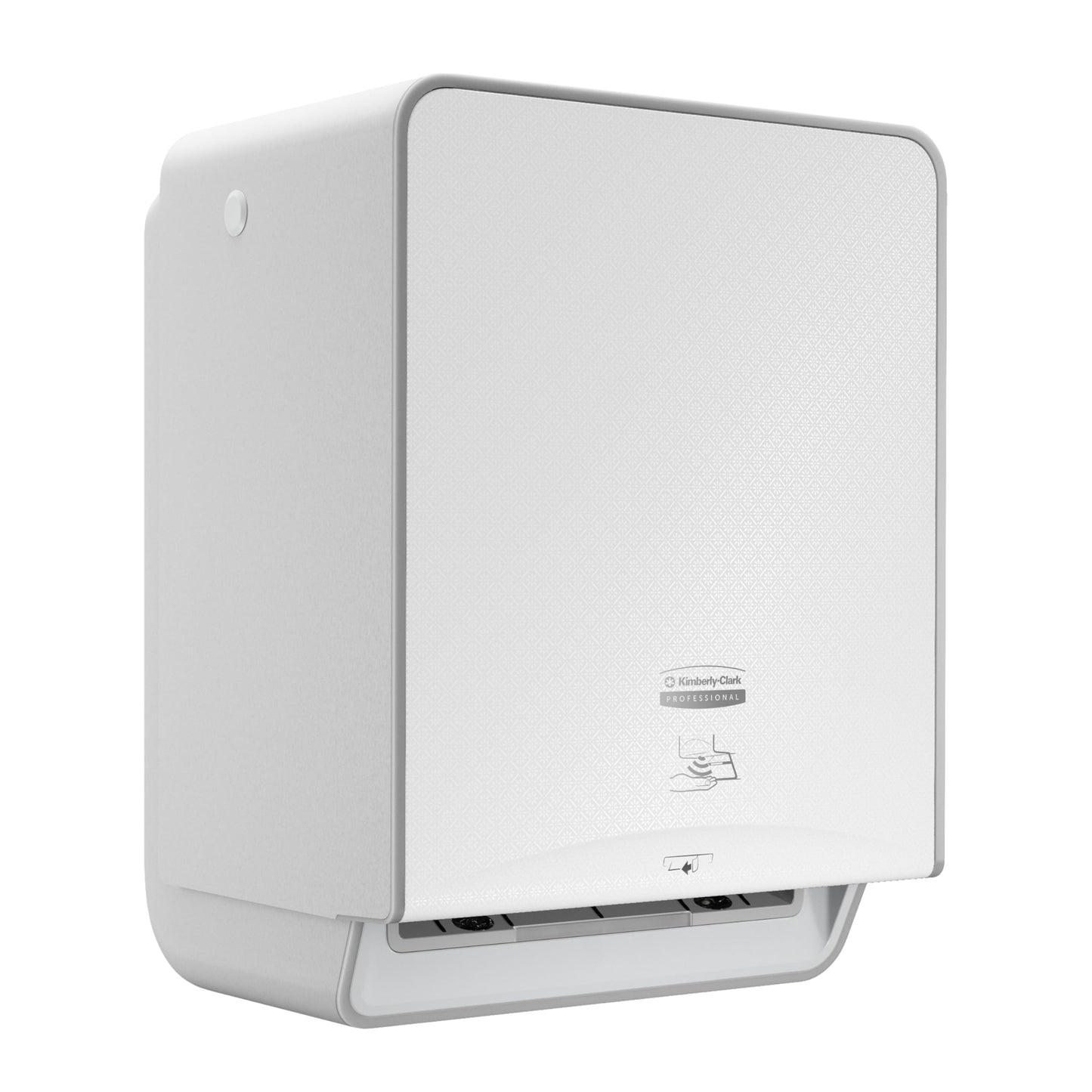 Kimberly-Clark Professional ICON Automatic Hard Roll Paper Towel Dispenser (58710), White Mosaic Faceplate, Wall Mounted, for Commercial Hand Towels (Qty 1)