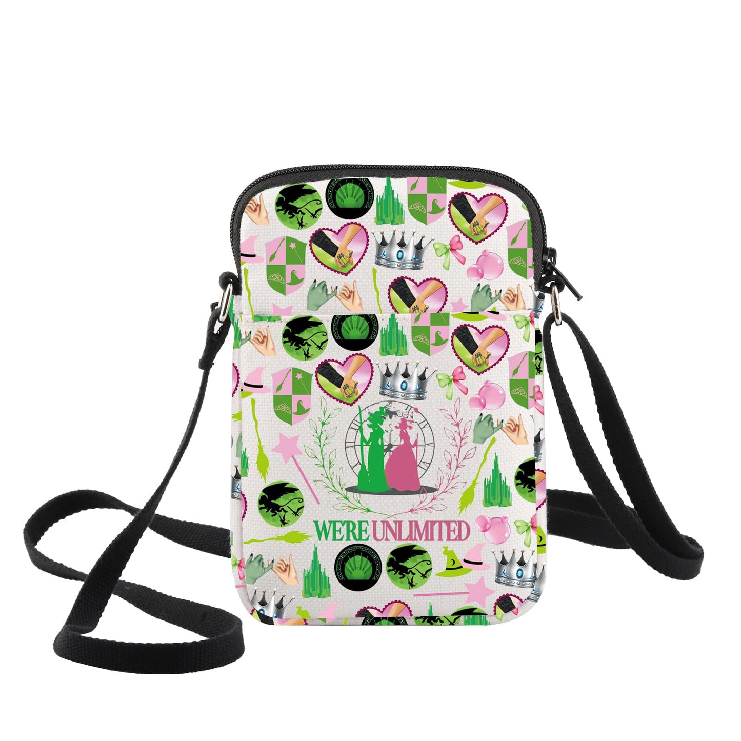 WZMPA Witch Musical Crossbody Bag Theater Music Lover Gift Together We're Unlimited Shoulder Bag Theater Drama Merch (Were Unlimited -CB)