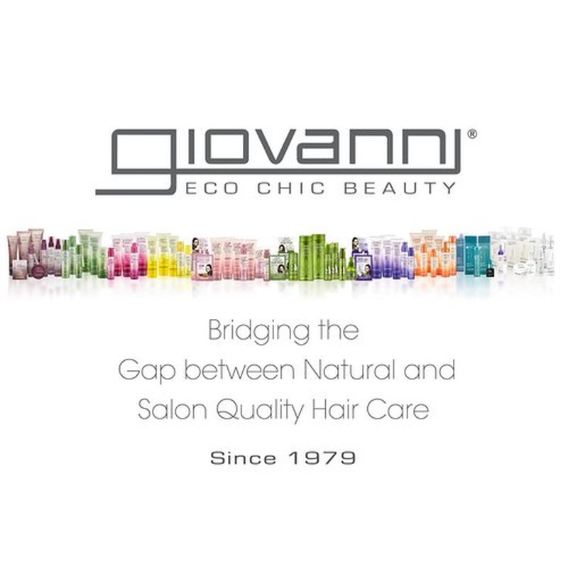 GIOVANNI 50:50 Balanced Shampoo & Conditioner Set - Hydrating, Clarifying, & Calming to Clean & Moisturize, For Over-Processed Hair, Salon Quality, No Parabens, Cruelty Free, Color Safe - 24 oz Each